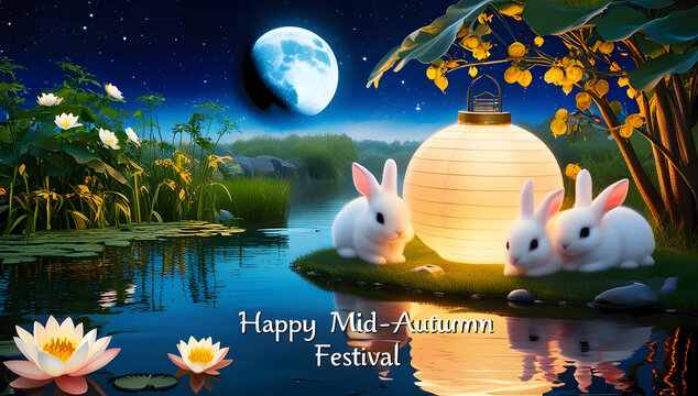 mid autumn festival bcakground