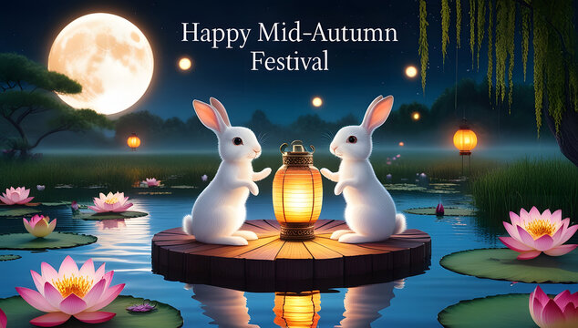 mid autumn festival bcakground