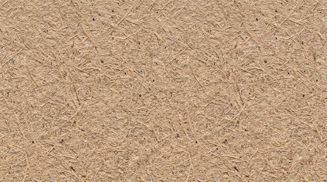 Recycled cardboard texture displays a dense fibrous pattern