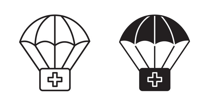 humanitarian airdrop icon