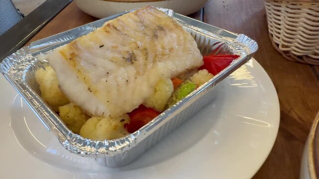 Fish with vegetables