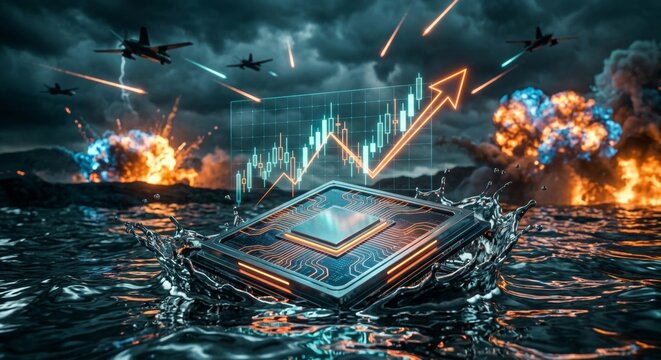 The impact of global conflict on semiconductor stock markets