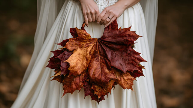 An autumn wedding