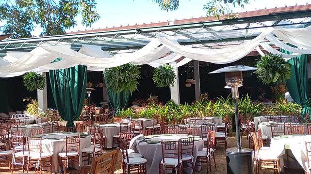 restaurante para casamento em ar livre 