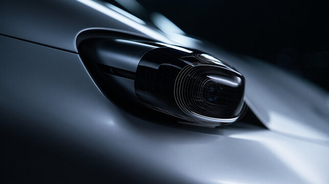 Automotive LiDAR Sensor and Camera on Modern Concept Vehicle