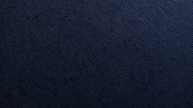 Dark Navy Blue Saffiano Leather Texture Background
