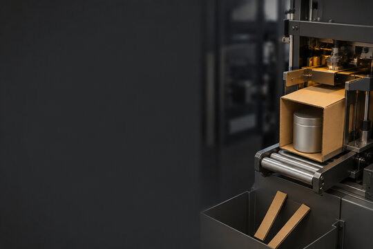 Right size packaging automation for sustainable ecommerce with copy space
