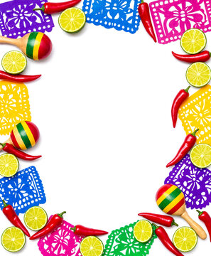 Mexican Fiesta Celebration Frame