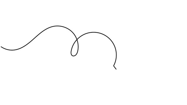 Modern cogwheel gear within speech bubble icon sign continuous one line drawing moving on white background minimalist single art automation service for conversation process symbol animation