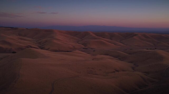 Kern County hills at Golden Hour: Drone Footage of the outer edges of Bakersfield