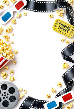 Movie Night Snacks Frame