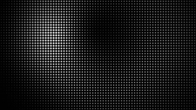 Abstract Halftone Wave Dot Matrix Seamless Loop Background Animation