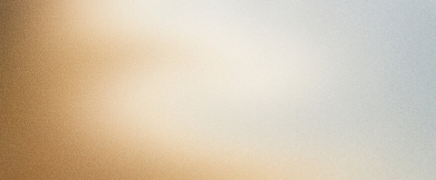 Grainy background beige brown color gradient banner, poster header backdrop wallpaper design