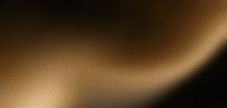 Grainy gradient background, golden brown black noise texture website header, digital wallpaper, web banner, dark vibrant poster design