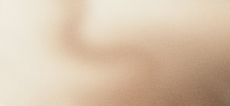 Brown beige grainy gradient background, smooth noisy website header, landing page, poster backdrop or grain texture banner design