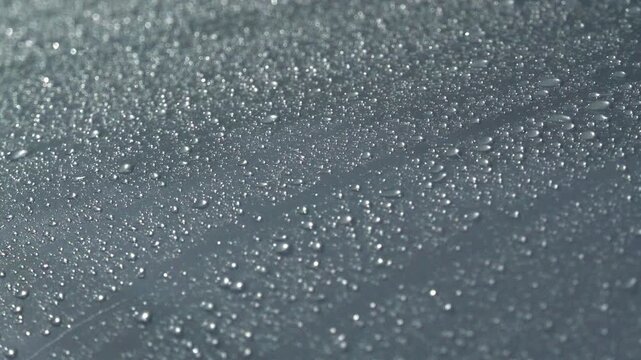 Tokyo,Japan - August 12, 2026: Heavy rain falling on Hood in the night