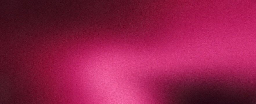 Vibrant grainy gradient background, maroon pink glowing blur on black backdrop, abstract noise texture dark header banner cover poster wallpaper design