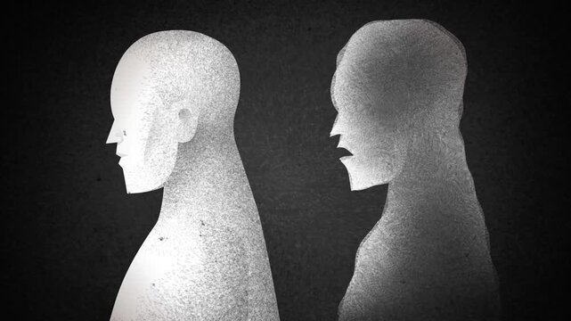 person with depersonalization seeing their astral self leaving their body