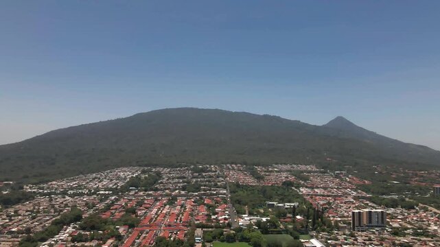 panoramic view of the city of Santa Tecla, La Libertad, El Salvador