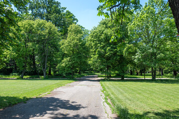 Obraz premium Landscape of Borisova gradina in city of Sofia, Bulgaria