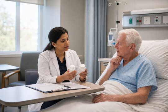 Medication Reconciliation Middle Aged Clinical Pharmacist Average