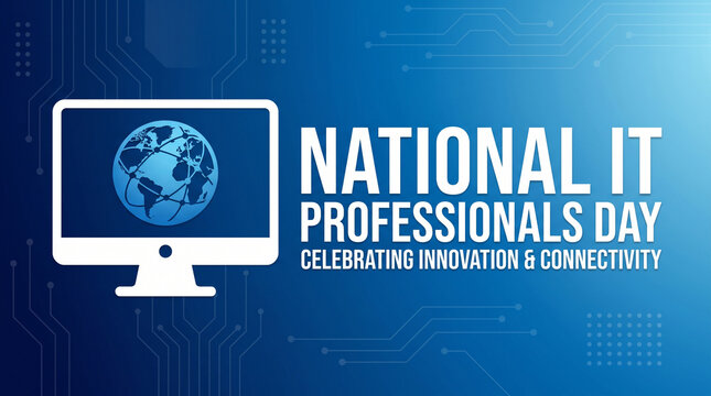 National IT Professionals Day, IT Professionals Day, IT, it, National IT Professionals, IT Professionals, Professionals Day, tech professionals, tech, technology banner design.
