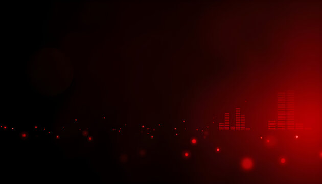 abstract red EQ background