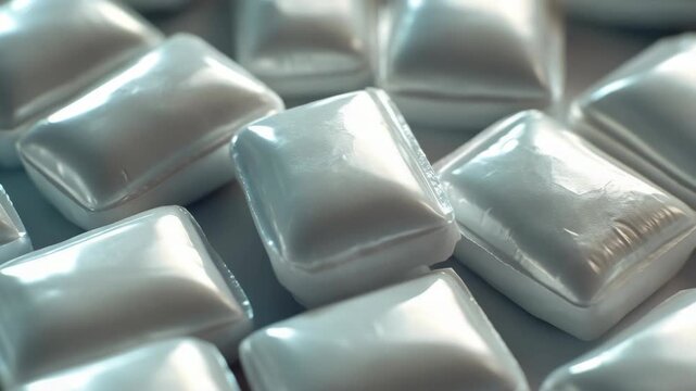 These packaged mints are a delightful mix of pastel hues, perfect for adding a pop of color to any occasion.