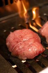 Obraz na płótnie Canvas 焼き肉　牛タン