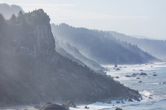Pacific ocean coast
