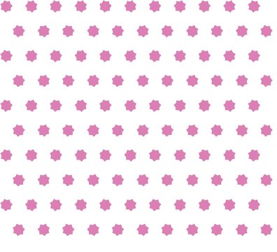 Seamless pink starburst pattern background - design for textile prints, gift wrapping paper, and web banners. JPEG version.