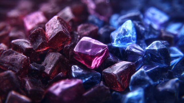 candy close up texture, macro sugar crystals, hyper realistic