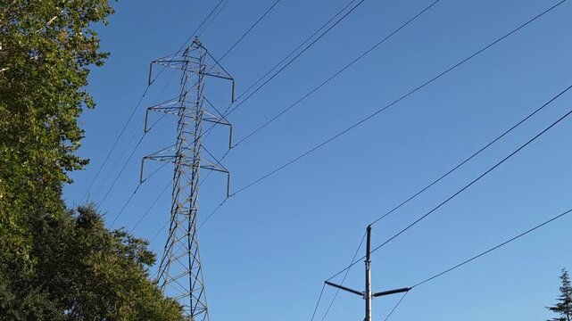 high voltage tower