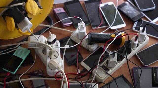 Emergency Charging Station for Public During Power Outage and Disaster
