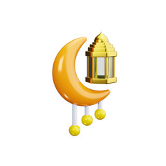 new moon 3d render icons © HacaStudio