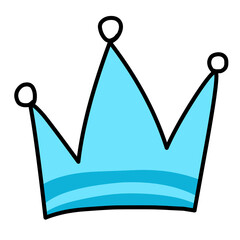 crown icon vector illustration © Andika13