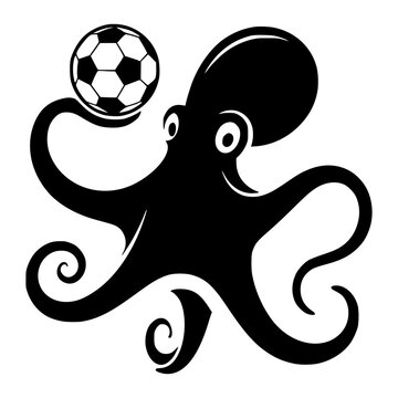 Octopus Playing Soccer