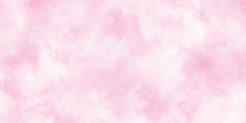 Fototapeta premium pink watercolor background, abstract texture, Subtle and smooth pink watercolor texture, hand painted vector illustration .gradient pink texture background, elegant watercolor paint illustration,