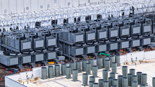Modern data center infrastructure and cooling system