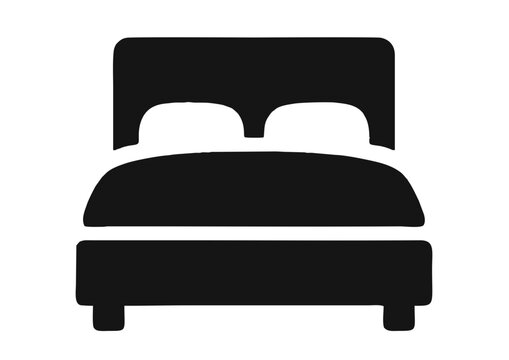 sofa icon isolated on white background