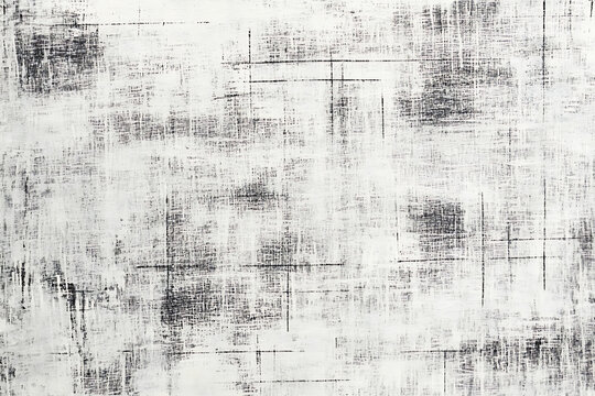 Grungy textured background with abstract black and white lines and distressed artistic details.