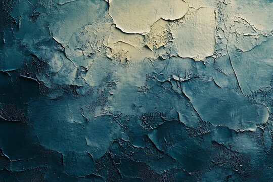 Abstract textured background with deep blue and light yellow tones creating artistic visual contrast.