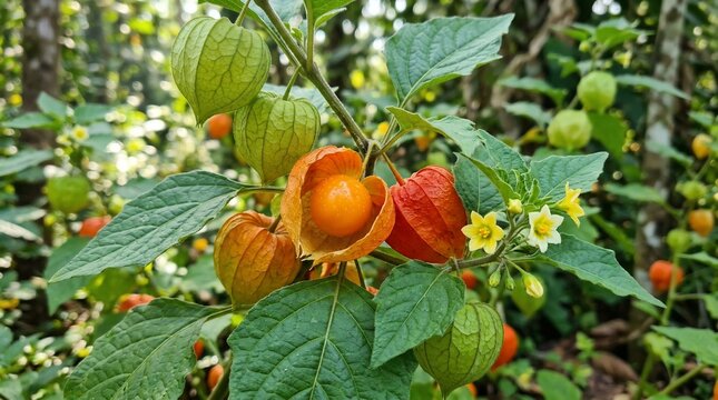 Physalis fruit plant