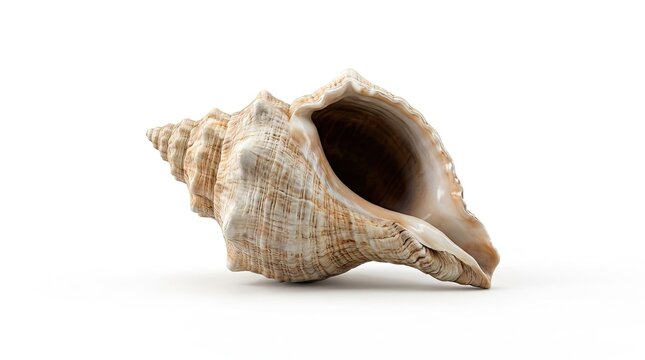 seashell isolated on white background