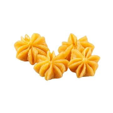 Thai dessert isolated png with golden crispy texture and sweet flavor perfect for traditional snack or treat