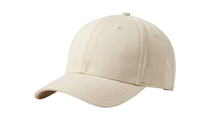 Fototapeta premium Blank baseball cap mockup isolated PNG with Transparent Background