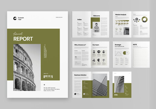 Annual Report Layout