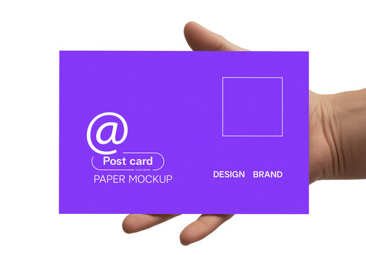 Post Card Mockup