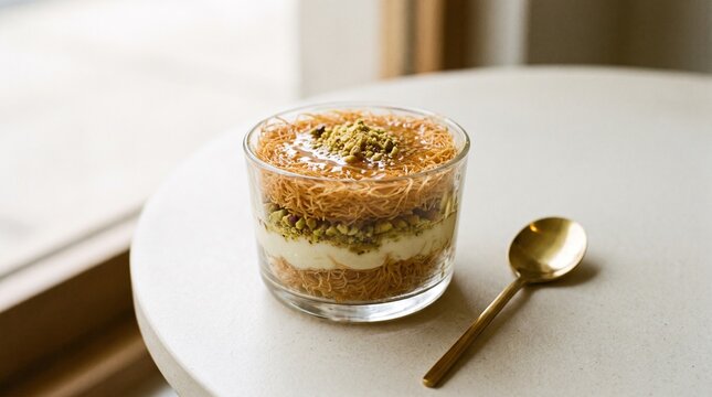 Kunafa Cup Individual Serving Modern Style