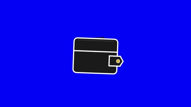  digital wallet icon for secure online financial transactions, virtual currency management, and efficient payment processing, perfect for modern economic applications
